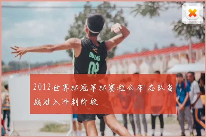 2012世界杯冠军杯赛程公布 各队备战进入冲刺阶段